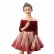 Little girl piano costume girl foreign style birthday princess dress fluffy yarn fashion children flower girl evening