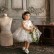 Children dress dress flower girl foreign style wedding dress 2021 new one year old birthday party baby one year old