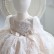 Babys first birthday princess dress fluffy yarn flower girl wedding little girl piano performance dress female super