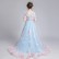 Childrens dress girls fluffy yarn tail catwalk host piano performance clothes fashion western flower girl princess