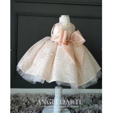 Childrens wedding dress 2021 spring new products girls dresses small and medium childrens clothes baby one-year-old