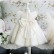 One-year-old dress new baby dress white middle and small childrens dress girls dress birthday children princess dress