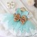 Childrens dress sequins lace bow princess western style dress girl wedding birthday party elegant one-year-old dress