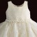 One-year-old dress 2021 new spring champagne tulle baby girl lottery dress flower girl wedding birthday dress