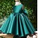 Girls dress princess dress 2021 new spring female baby first birthday satin dress skirt fluffy childrens dress