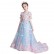 Childrens dress girls fluffy yarn tail catwalk host piano performance clothes fashion western flower girl princess