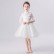 Girls dress 2021 new spring white princess performance birthday singing performance costume stage costume chorus