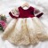 Childrens clothing girls one-year-old dress spring and western fluffy Spanish palace style princess dress