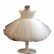 Childrens dress dress fashion white sequined princess dress fluffy yarn babys first birthday host dress