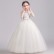 Girls dress 2021 new spring white princess performance birthday singing performance costume stage costume chorus