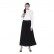 Stand-up collar cotton lace top Muslim womens bottoming high collar top