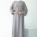 Hand-sewn Rhinestone Raglan Sleeve Dress Middle East Ramadan Hui Dress Arab Womens Clothing