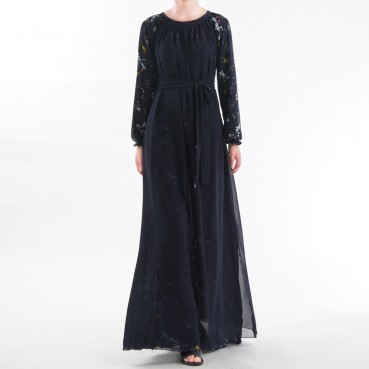 Exclusively for fashion womens dresses, chiffon dresses, long dresses on both sides