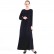 New multi-color basic inner dress with bamboo fiber knitted skin-friendly and comfortable long-sleeved bottoming long