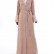 Flower Beaded Long Sleeve Cardigan Muslim Robe Women Muslim Abaya