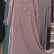 Hand-sewn Rhinestone Raglan Sleeve Dress Middle East Ramadan Hui Dress Arab Womens Clothing