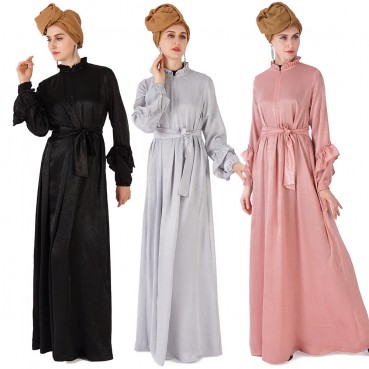 Muslim Womens Muslim Long Dress Islamic Robe