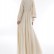 Chiffon Muslim yarn skirt with long-sleeved dress Muslim womens robe summer