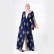 Middle Eastern gold embroidery Turkish womens cardigan robe