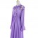 Dubai Travel Lavender Embroidery Europe, America, Middle East, Big Dress, Ladies