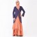 Muslim womens robe new cardigan dress Middle Eastern Muslim robe kimono spot