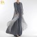 Muslim womens abaya fake two-piece suit