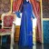 Muslim Womens Long Sleeve Dress Flare Sleeve Long Skirt National Costume