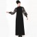 Muslim Womens Fall/Winter Dress Puff Sleeve Robe