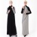 BA new product cotton color-blocking knitted sportswear robe Muslim casual simple long skirt