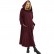 New autumn and winter Moroccan twist knit hooded loose plus size dress