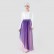 Southeast Asia ins double layer pleated color mesh elastic waist half skirt long skirt