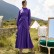 Stand-up collar, long-sleeved, big swing dress, long dress, Southeast Asia, Europe, America, Women