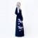 Manufacturers stock embroidery cardigan dubai dress KJ Muslim robe women