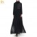 Europe, America and Southeast Asia Fashion 3D Embroidered Abaya Muslim Dress Womens Clothing