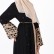 High-density golden lace cuff yarn front Nida NIDA beaded cardigan