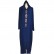 Tibetan blue gold tube Moroccan style Middle Eastern light luxury hand-sewn diamond robe abaya Muslim womens clothing