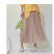 New fashion half-length long skirt pleated skirt