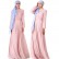 Double-layer high-density chiffon Muslim brand womens dress