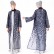 Spot e-commerce Islamic Muslim womens cardigan sequin embroidery outer outfit