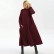 New autumn and winter Moroccan twist knit hooded loose plus size dress