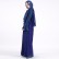 Lace fake two-piece long-sleeved long skirt long dress middle east national costume