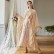 Beige Symphony Butterfly Sleeve Dress Middle East Ramadan Hui Dress Arab Womens Clothing