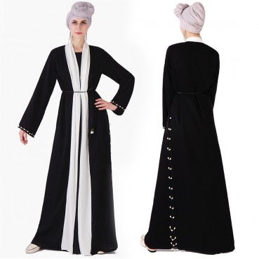 Muslim beading NIDA Arab Muslim womens robe spot