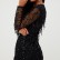 Summer hot sale European and American style round neck sequins bag hip long sleeve dress