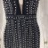 Summer pearl hot drill V-neck sexy tight dress womens factory direct sales