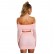 Mesh skirt set 2021 autumn new sexy pleated line shoulders short skirt mini dress female