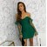 Summer 2021 womens sexy inhale chest splicing mesh sleeves night shop style slim dress female