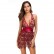 New spot summer hot nightclub sex exposure back sequins dress