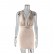 New womens fashion V collar back tie sexy dress