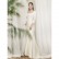 Fish tail wedding 2021 new trailing bride satin simple travel dress dress super fairy slim Korean light wedding